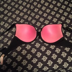Black VS Pink push up bra